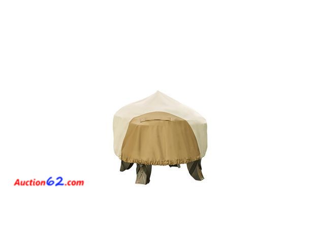Lot 44-1885i - 30 in. Round Outdoor Patio Fire Pit Cover Not Tested See All Photo's Appears New, A basic inspection has been given to this item. Sold AS-IS...