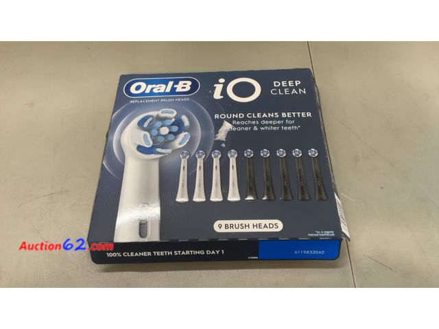 Auction62.com - Lot 44-1943x - Oral B Replacement Brush Heads IO Deep ...