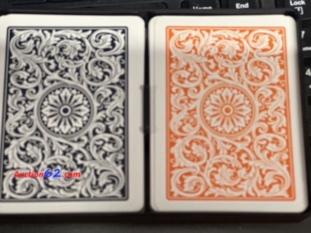 Lot 44-7537b - 2 used decks of copag plastic jumbo index playing cards. Used in a home poker game. 3. Used 4. See All Photo's 7. Tested &amp; Working 19. D...