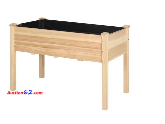 Lot 44-1609w - Garden box on legs stock photo may not depict true design  Appears New, A basic inspection has been given to this item. Sold AS-IS. See All ...