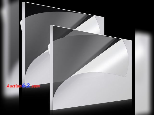 Lot 44-140m - $120.98 Retail price - Roowest 2 Pcs 24 X 36 Inch, 1/2 Inch Transparent Acrylic Sheet Panel See All Photo's Appears New, A basic inspection ...