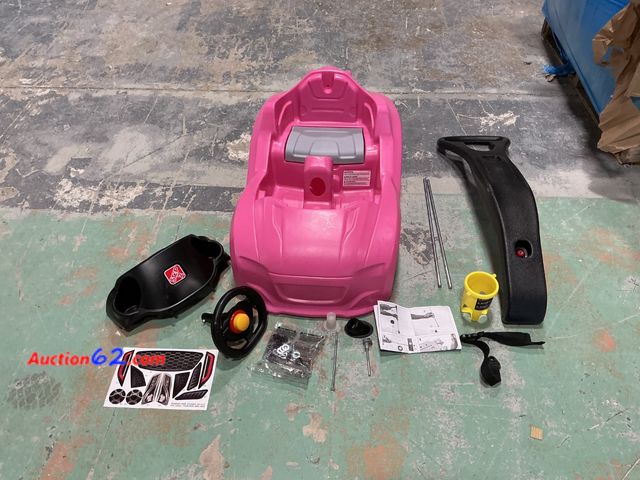 Lot 44-1663f - $124.95 Retail price - Step2 Whisper Ride Cruiser Kids Push Car, Ride On Toy, Stroller Substitute, Includes Seat Belt &amp; Horn, Made of Du...