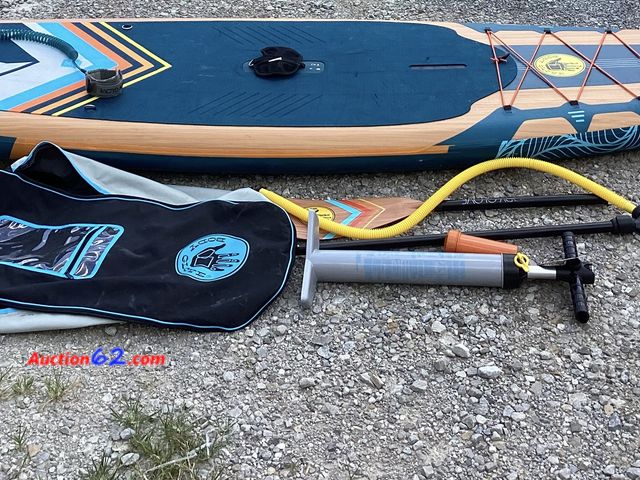Lot 44-163g - Body Glove Paddle Board- Includes Hand Pump and Accessories- Could Be Missing Accessories  Tested & Working
