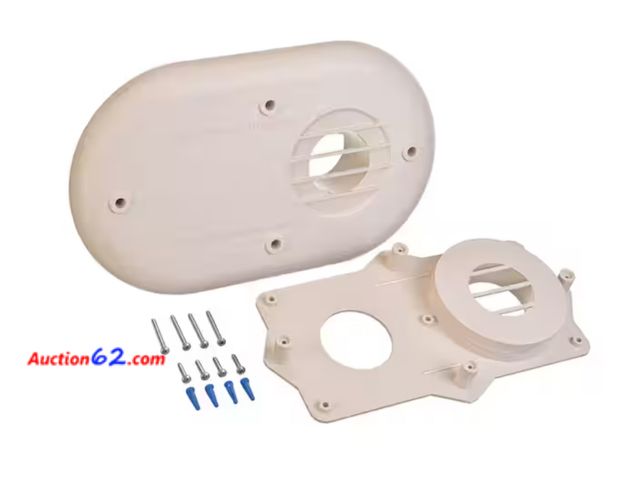 Lot 44-4000w - Retail value $23- 2 in. Horizontal Vent Termination Kit for High Efficiency Tankless Gas Water Heaters Appears New, A basic inspection has b...