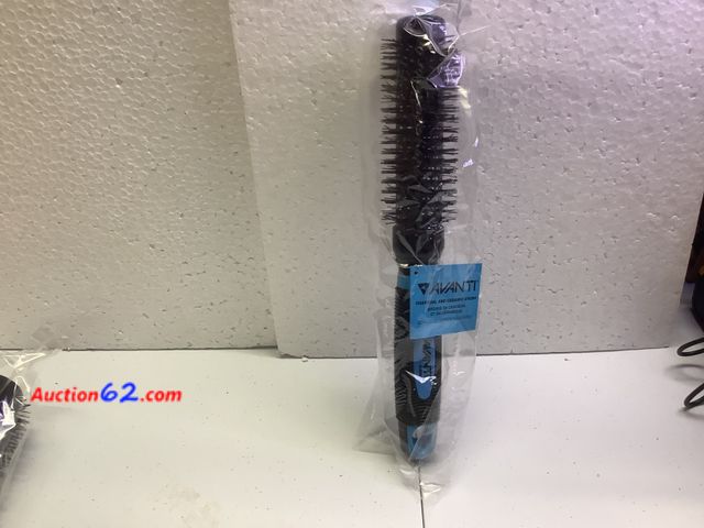 Lot 44-6047f - “AVANTI” Charcoal &amp; Ceramic Brush, (25mm) Charcoal coated barrel eliminates static and absorbs excess moister for faster drying. Appears...