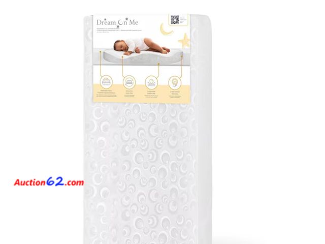 Lot 44-1500w - Dream On Me 3" Portable Crib Mattress Appears New, A basic inspection has been given to this item. Sold AS-IS. Not Tested See All Photo's