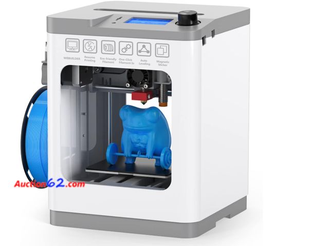 Lot 44-21b - $180 Retail price - ENTINA Mini 3D Printer Tina2 Basic V11 - Auto Leveling, Removable Magnetic Platform, High Precision Printing See All Pho...