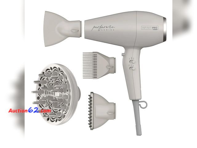 Lot 44-963 - InfinitiPRO by Conair Performa Series Hair Dryer See All Photo's Not Tested Appears New, A basic inspection has been given to this item. Sol...