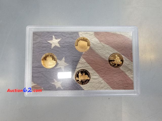 Lot 44-8353i - 2009 S PROOF LINCOLN 100 YEAR ANNIVERSARY LINCOLN CENTS-COINS HAVE DEEP CAMEO. BIRTHPLACE, FORMATIVE YEARS, PROFESSIONAL LIFE AND PRESIDENCY...