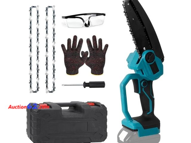 Lot 44-6931b - Mini Chainsaw Cordless for Makita 18V Battery, 6 Inch Handheld Brushless Pruning Chainsaw,(NO Battery) Appears New
