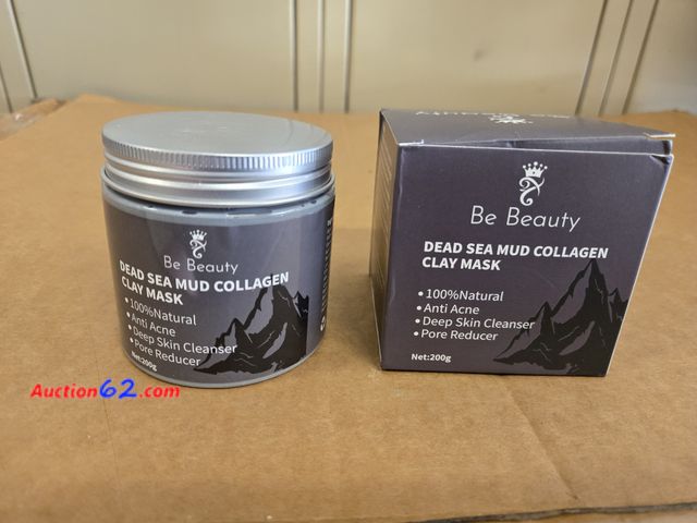 Lot 44-6608t - Be Beauty Dead Sea Mud Collagen Clay Mask 200g Appears New, A basic inspection has been given to this item. Sold AS-IS.