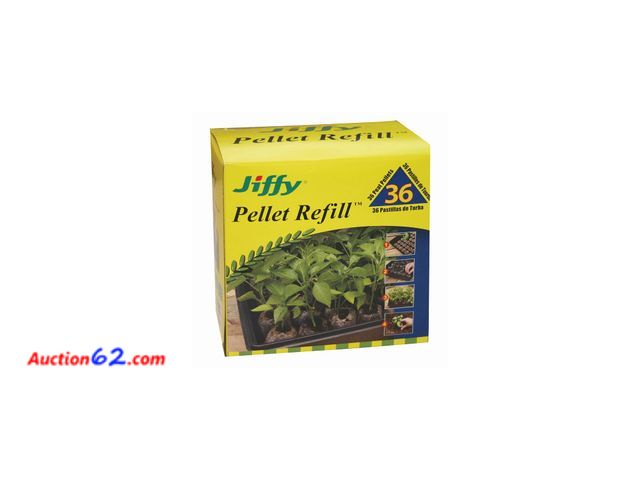 Lot 44-125p - Lot of (2) PEAT Pellet Brown 36PK each Appears New, A basic inspection has been given to this item. Sold AS-IS.