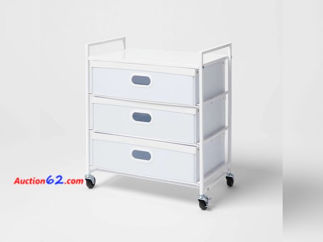 Lot 44-786i - 3 Drawer Cart on Wheels - Brightroom™ See All Photo's Not Tested Appears New, A basic inspection has been given to this item. Sold AS-IS.