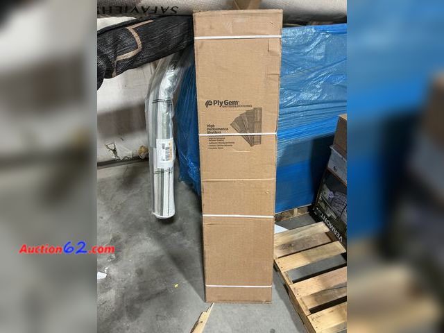 Lot 44-142w - Ply Gem Shutter Pair In Black- 15” X 59” - Never Opened  Appears New, A basic inspection has been given to this item. Sold AS-IS.