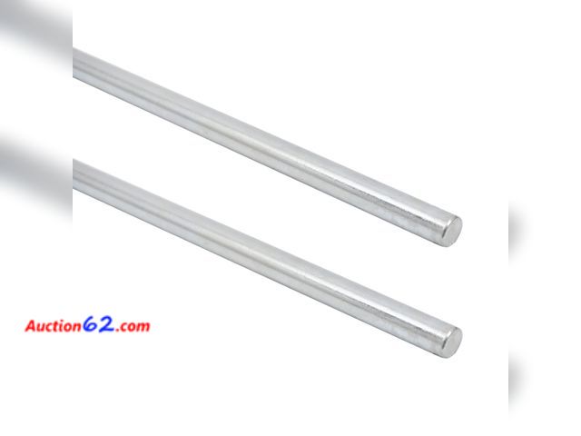 Lot 44-104e - AR-PRO (2-Pack) 3/4” x 36” Zinc Plated Steel Rods Designed for Use as an Axle Shaft on Hand Trucks Dollies Wagons 4005BC Wheelbarrows See Al...
