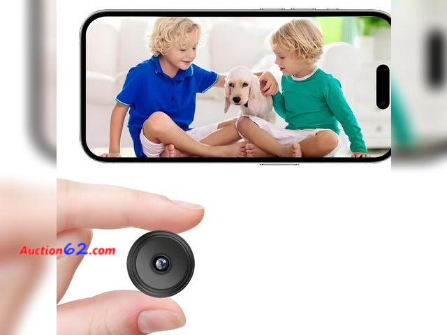 Lot 44-6794g - ELEFOCUS Hidden Camera,Nanny Cam Hidden Camera,Small Cameras Hidden Wireless,Secret Cameras for Spying,App Control with Motion Detection and...
