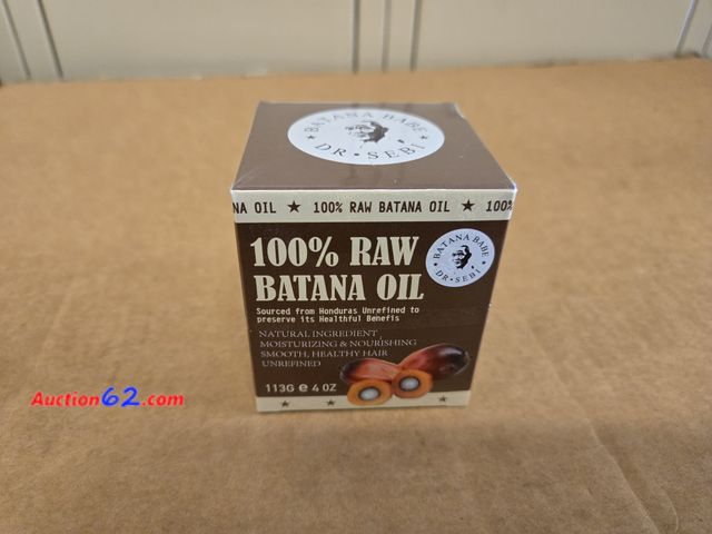 Lot 44-6882b - Raw Batana Oil for Hair Growth, 100% Pure Unrefined and Organic Dr. Sebi Hair Growth Oil from Honduras, Scalp and Hair Care for Women &amp; ...