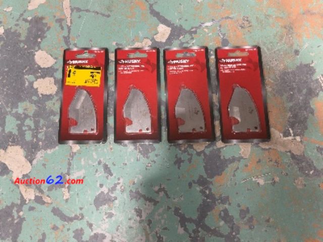 Lot 44-4058p - Husky 1-1/4 in Ratcheting PVC Cutter Blade - BC-XB, Replacement, Durable Steel, Metallic Appears New, A basic inspection has been given to t...