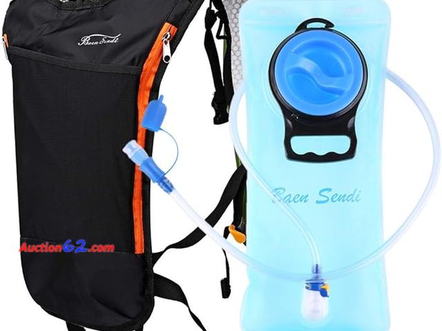 Lot 44-148g - Hydration Pack with 2L Backpack Water Bladder Appears New, A basic inspection has been given to this item. Sold AS-IS.