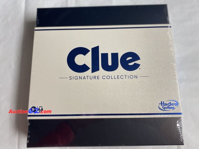 Lot 44-2100w - New. Clue Signature Collection.  For ages 8+. Number of players is 2-6. See photos. No Stock Pic See All Photo's Never opened, Factory Seale...