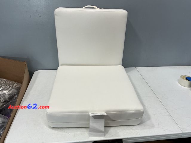 Lot 44-2608m - Solid Deep Seat Cushion Set Ivory - Room Essentials™ Not Tested See All Photo's Appears New, A basic inspection has been given to this item....