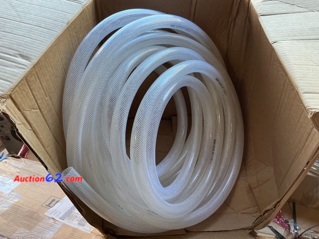 Lot 44-250m - Clear Reinforced PVC Tubing Hose 1/4" ID x 3/8" OD See All Photo's E-Commerce Return, A basic inspection has been given to this item. Sold A...