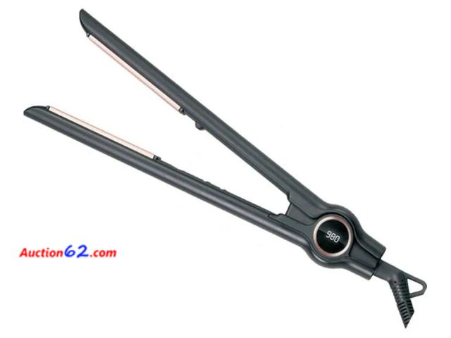 Lot 44-6693p - Hair Dryer Brush Straightener, 30s Instant Heating, 4 Adjustable Temp, 60 Min Auto Off, Anti-Static, All Hair Types, Ceramic Coating Appears...