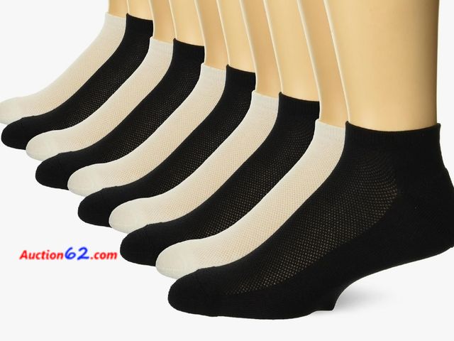 Lot 44-6504p - GAP Men's 10-Pack Crew Socks Appears New, A basic inspection has been given to this item. Sold AS-IS.