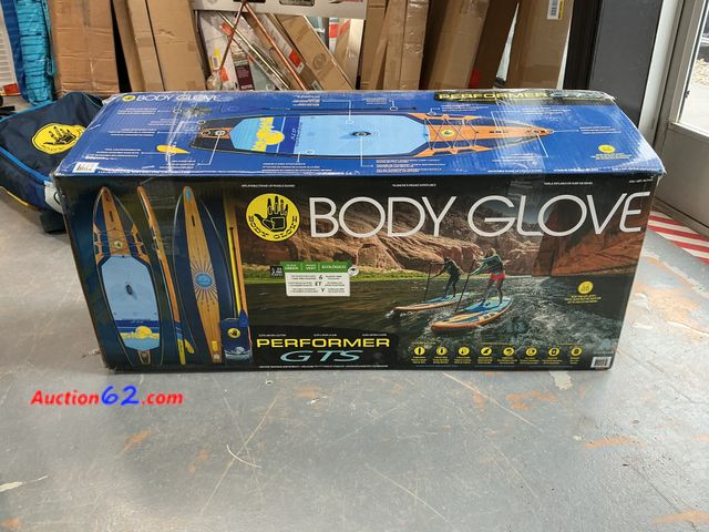 Lot 44-04w - Body Glove Performer GTS Inflatable Paddle Board- Holding Air- Pump Not Tested E-Commerce Return, A basic inspection has been given to this ...