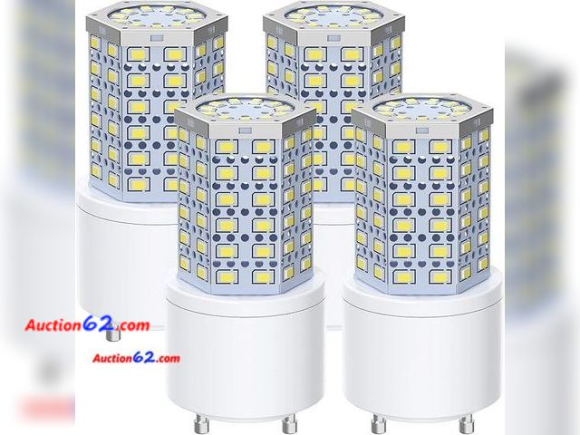 Lot 44-9141b - TJBB (4 Pack) 10W GU24 LED Light Bulb 2700K Warm White High Brightness Appears New, A basic inspection has been given to this item. Sold AS-...