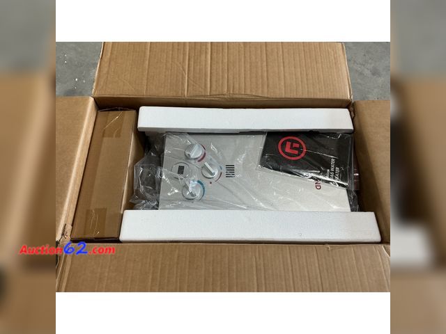 Lot 44-427o - $180 Retail price - GASLAND BE158S 6L Tankless Water Heater Appears New, A basic inspection has been given to this item. Sold AS-IS.