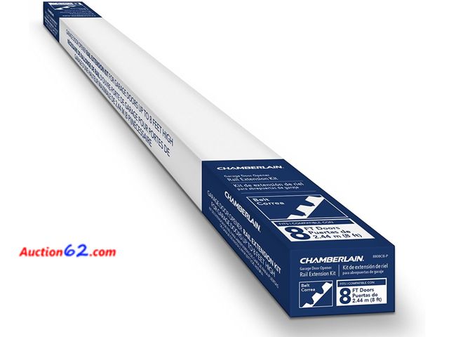 Lot 44-4010b - Retail of $60- Chamberlain Group G8808CB-P Chamberlain 8808CB 8-Foot, Compatible Whisper Drive Plus Models, Includes Replacement Belt Garage...