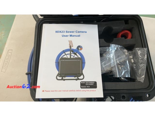 Lot 44-1657w - $350 Retail price - 9DX23 Sewer Camera User Manual &amp; Inspection System Not Tested See All Photo's E-Commerce Return, A basic inspection ...