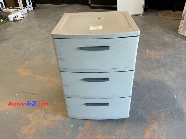 Lot 44-990j - Brightroom 3-Drawer Storage Tower Gray See All Photo's E-Commerce Return, A basic inspection has been given to this item. Sold AS-IS. Not Te...