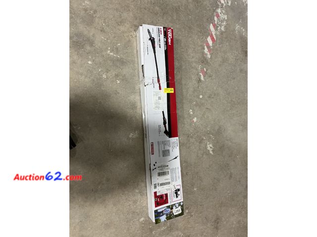 Lot 44-1615w - $79 Retail price - Hyper Tough 8-Inch Cordless Pole Saw - 20V Max 2.0AH, Automatic Oiler, No batteries See All Photo's Not Tested E-Commerce...
