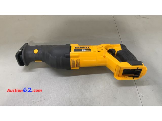 Lot 44-1853a - DEWALT 20V MAX Reciprocating Saw Bare Tool See All Photo's Not Tested E-Commerce Return, A basic inspection has been given to this item. Sol...