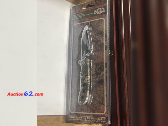 Lot 44-6004o - Spring assist mossy oak pocket knife, 440 s. Steel blade mossy oak break up country camo print. Intergraded belt clip. By Kentucky cutlery #...