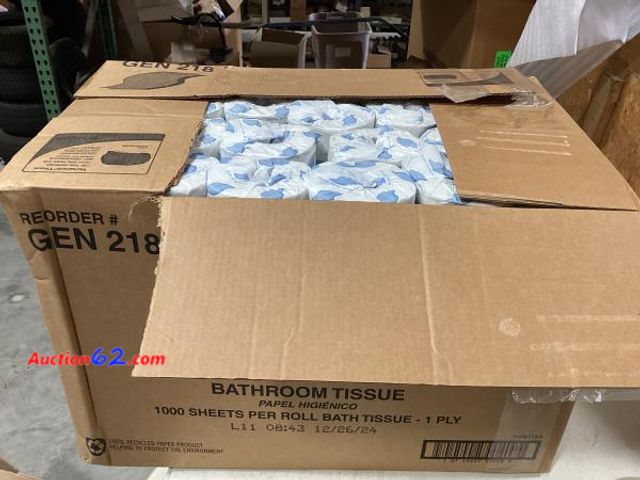 Lot 44-116b - Standard, 1000 Sheets, White, 96 PK - Appears New, A basic inspection has been given to this item. Sold AS-IS.