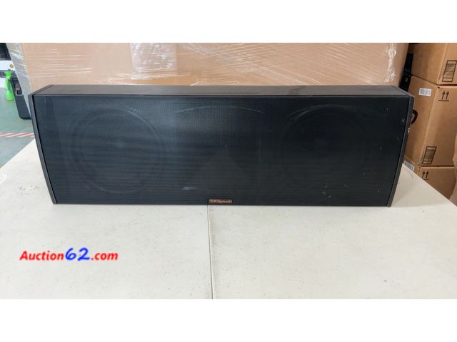 Lot 44-1687m - Klipsch KSF-C5 Black Center Channel Speaker See All Photo's Not Tested E-Commerce Return, A basic inspection has been given to this item. So...