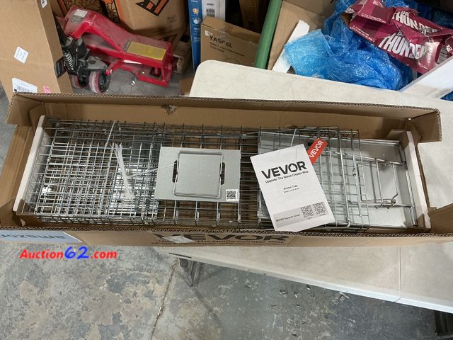 Lot 44-1176o - VEVOR Animal Trap LB-28A Not Tested See All Photo's Appears New, A basic inspection has been given to this item. Sold AS-IS.