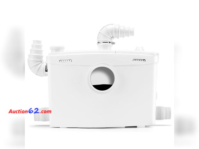 Lot 44-1650w - $269.99 Retail price - 1500W Macerator Pump with Grinding Blade Toilet Pump Utility Sink Pump Upflush to 32.8FT 2800GPH Macerating Toilet Sy...