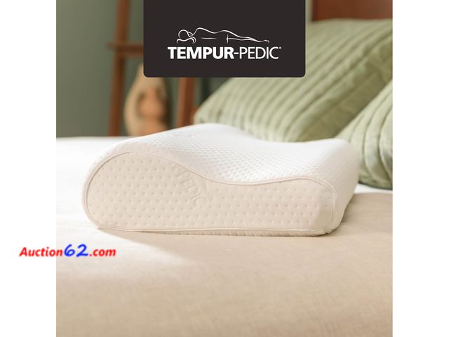 Lot 44-5530p - MSRP $129.00 Tempur-Pedic TEMPUR-Ergo Neck Pillow, Medium Profile, White. Appears New, A basic inspection has been given to this item. Sold ...