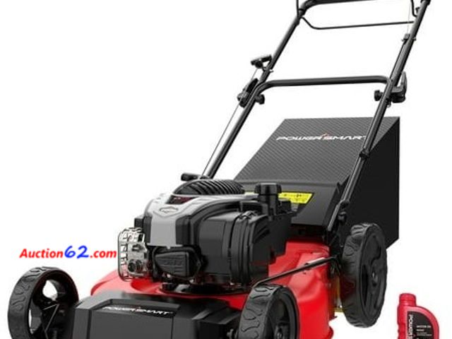 Lot 44-03p - $389 Retail value- PowerSmart 21  Gas Self-Propelled 140cc B&amp;S Engine Lawn Mower B8721S2 Appears New, A basic inspection has been given ...