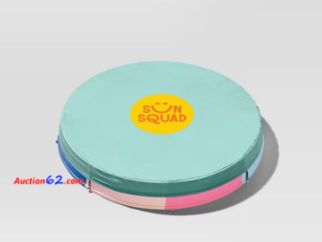 Lot 44-4012w - Retail value $40- Castle Fort Sandbox with Floor - Sun Squad™: Ideal for Ages 1.5 and Up Appears New, A basic inspection has been given to t...