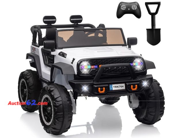 Lot 44-23b - Retail value $370- 24V Ride on Car Toys, Remote Control 4 Wheels Electric Power Car for Toddlers Kids Boys Girls, 2 Seater Motorized Ride on...