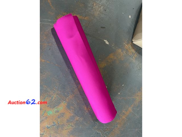 Lot 44-840 - Bright Pink Roll of Material with Black Backing See All Photo's E-Commerce Return, A basic inspection has been given to this item. Sold AS-I...