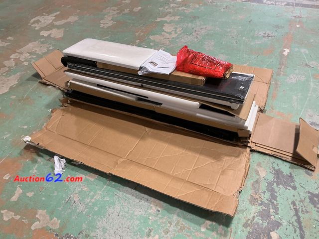 Lot 44-901w - Retail value $483- White Plywood Frame Full Size Linen Upholstered Platform Bed with Lifting Storage E-Commerce Return, A basic inspection h...