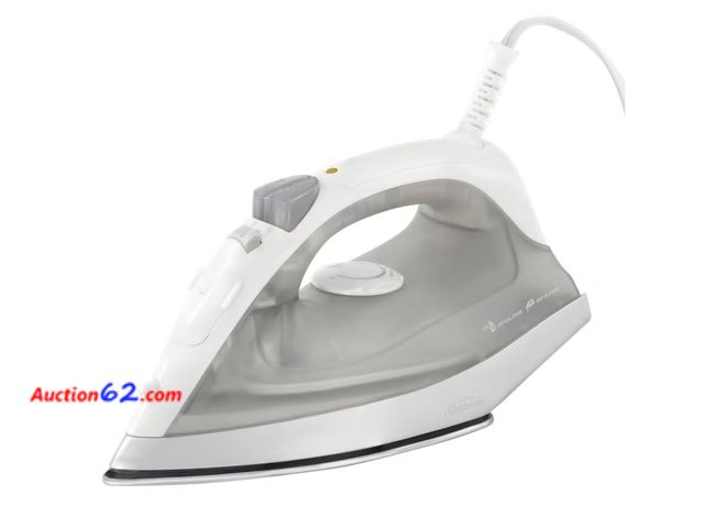 Lot 44-4096f - Sunbeam 1200W Compact Steam Iron with Shot of Steam Feature Appears New, A basic inspection has been given to this item. Sold AS-IS. See All...