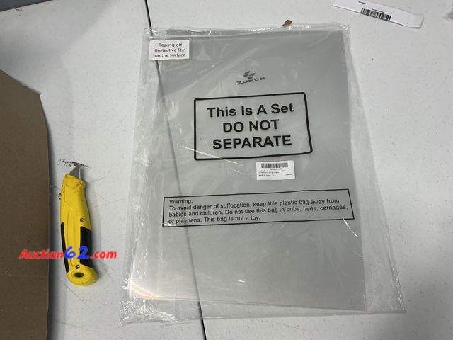 Lot 44-4053f - Zonon 5 Pcs Clear Polycarbonate Frames Easy to Cut Bend Mold Appears New, A basic inspection has been given to this item. Sold AS-IS. Not Te...