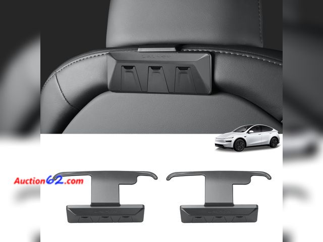 Lot 44-905e - LUCKEASY 2PCS Hidden Folding Seat Hook for Model Y Juniper 2025 Not Tested See All Photo's Appears New, A basic inspection has been given to...
